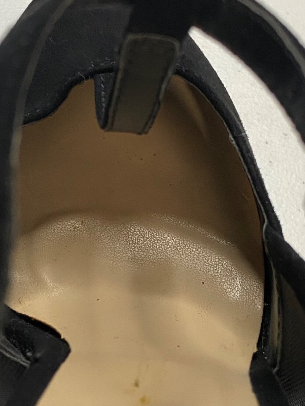 Call It Spring Black Mesh Heels T Strap Platform Pumps Womens 6.5 Sexy - Picture 10 of 14